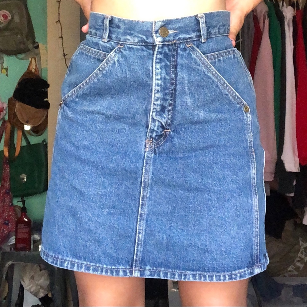 CALVIN KLEIN VINTAGE DENIM SKIRT 🦋